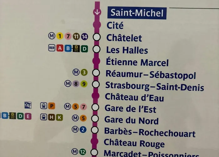 アパート Le Petit Chatelet パリ